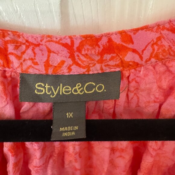 Style & Co Womens Top - Picture 2 of 2